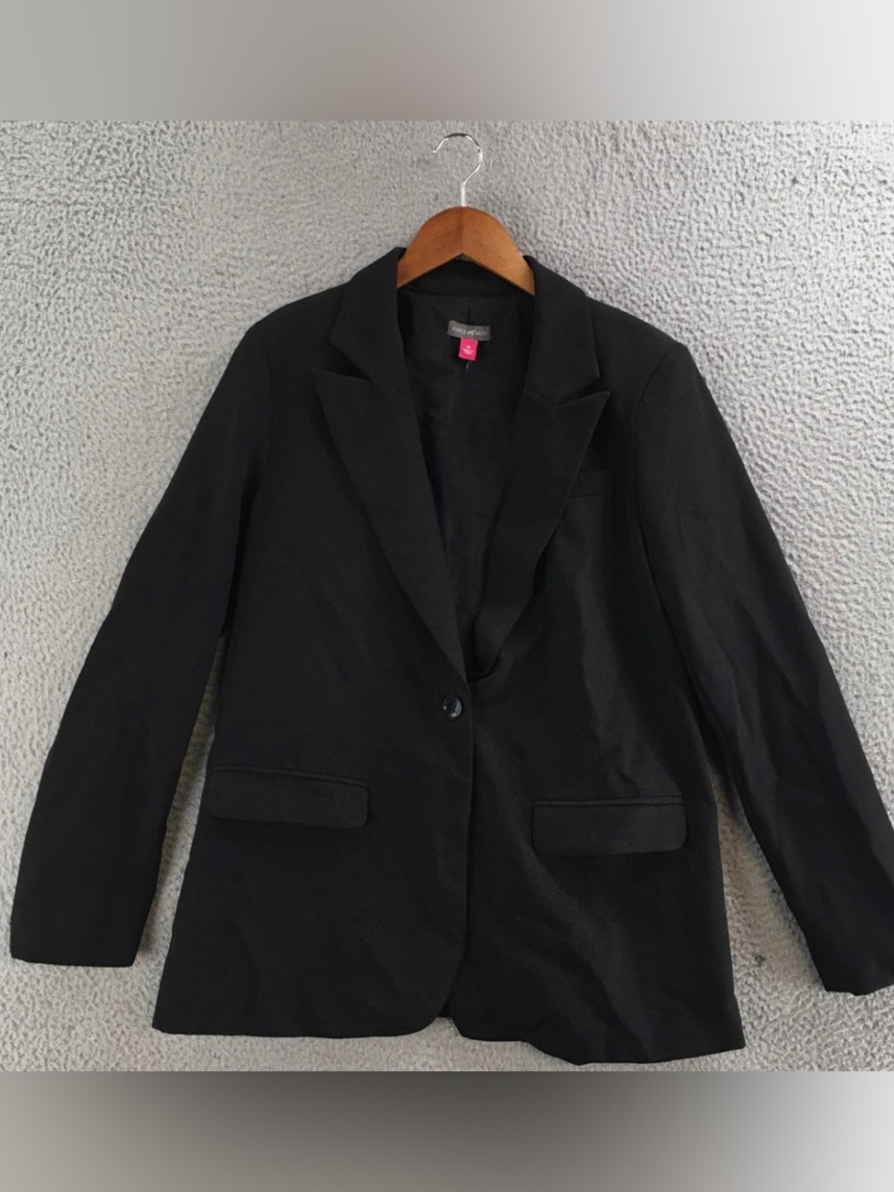 Vince Camuto Black Single-Button Women's Blazer